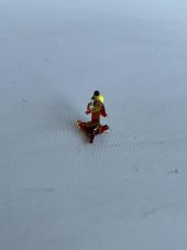 El Yapımı Mini Murano Cam Köpek Biblo A123-05 - 4