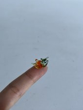El Yapımı Mini Murano Cam Salyangoz Biblo A123-06 thumbnail 2