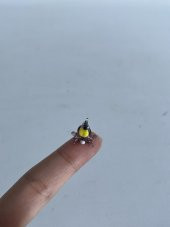 El Yapımı Mini Murano Cam Köpek Biblo A124-01 thumbnail 2