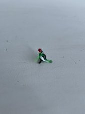 El Yapımı Mini Murano Cam Kuş Biblo A125-03 thumbnail 3