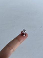 El Yapımı Mini Murano Cam Sincap Biblo A125-04 - 2