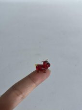 El Yapımı Mini Murano Cam Köepk Biblo A126-04 thumbnail 2