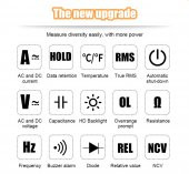 WellHise VC97 Dijital Multimetre Avometre TRUE RMS - 9