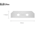 OLFA SKB-8/10B Çift Yönlü Emniyetli Maket Bıçağı Yedeği (10 lu) - 1