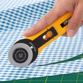 OLFA RTY-2/G Rotary Yuvarlak Maket Bıçağı (45mm Çaplı Orta Tasarım) - 3