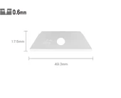 OLFA RSKB-2/5 Maket Bıçağı Yedeği 5 li - 1