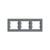 Schneider Eph5800362 Asfora Çelik Üçlü Yatay Çerçeve - 1