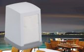Şeker Portakalım Vialli Np100 Masaüstü Kağıt Peçete Dispenseri Kutusu Beyaz - 1