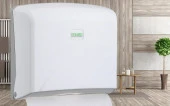 Şeker Portakalım Vialli K2 Banyo Mutfak Lavabo Pratik Z Katlı Kağıt Havlu Dispenseri 200 lü Beyaz - 1
