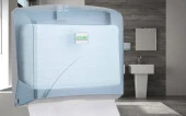 Şeker Portakalım Vialli K2T Banyo Mutfak Lavabo Pratik Z Katlı Kağıt Havlu Dispenseri 200 lü Şeffaf - 1