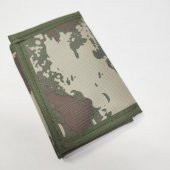 Haki Renk Kamuflajlı Su Geçirmez Kumaş Cüzdan - 1