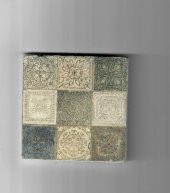 Şeker Portakalım Dekoratif Figürlü Doğal Taş Banyo Gider Kapağı Süsü Tekli 10X10 Cm - 1