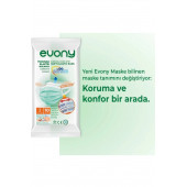 Evony Cerrahi Maske Yumuşak Elastik 3 Katlı 10'lu 10 Paket 100 Adet Maske - 3