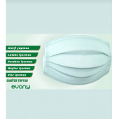 Evony Cerrahi Maske Yumuşak Elastik 3 Katlı 10'lu 10 Paket 100 Adet Maske - 7