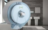 Şeker Portakalım Vialli K9T Jumbo İçten Çekmeli Cimri Tuvalet Kağıdı Dispenser Şeffaf - 1