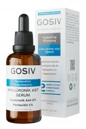Nemlendirici ve Dolgunlaştırıcı Hyalüronik Asit Serum 30 ML (Hyalüronik Asit 2 + Pentavitin 1) - 3