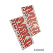 VOLKSWAGEN GOLF 8 MK8 PERFORMANCE 2 ADET STICKER (KIRMIZI) thumbnail 2