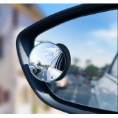 Oto Kör Nokta Aynası Çerçevesiz 360 Derece Dönen 2 Adet Krom Renk - 2