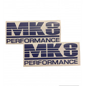 VOLKSWAGEN GOLF 8 MK8 PERFORMANCE 2 ADET STICKER (SİYAH) thumbnail 2