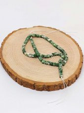 Jasper Taşı Küp Şekilli Dizi 4mm thumbnail 1