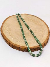 Jasper Taşı Küp Şekilli Dizi 4mm thumbnail 2