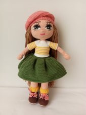 Lidya Bebek Amigurumi Organik Oyuncak - 1
