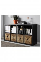 Sepet Kutu Düzenleyici 32x33x32 Cm Naturel - 3