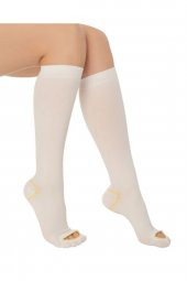 ORLEX DİZ ALTI ANTİ-EMBOLİ ÇORABI BEYAZ - 2