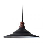 Mylight Retro Metal Sarkıt Avize 40 cm Mat Bakır Duy thumbnail 1