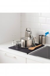 Bulaşık Kurutma Örtüsü Koyu Gri Meridyendukkan IKEA - 3