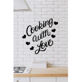Cooking With Love Duvar Dekoru - 1