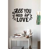 All You Need Is Love Duvar Dekoru - 1