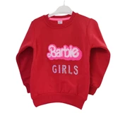 CESUR BARBİE İŞLEMELİ KIZ ÇOCUK SWEAT - 1