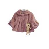 PAMPAL AYICIKLI DÜĞMELİ TOSCANA KIZ ÇOCUK KABAN - 1