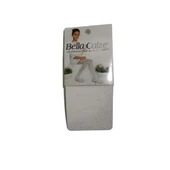 BELLA CALZE ÇİÇEK 3D DESENLİ FİLE KIZ KİLOTLU ÇORAP - 1