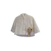 PAMPAL TOSCANA AYICIKLI KIZ ÇOCUK KABAN - 1