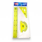 TGB Esnek Kırılmaz Cetvel Seti - Renkli - 2