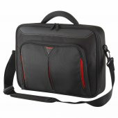 Targus Cn414 Laptop Çantası 13-14.3" Clamshell Case - Black/Red - 1