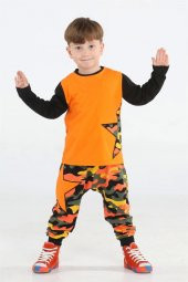 Casabony Star Kamuflaj Baggy Pantolon + T-shirt Takım   BN-022 - 1