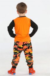 Casabony Star Kamuflaj Baggy Pantolon + T-shirt Takım   BN-022 - 2