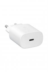 Samsung Galaxy S22 5g Type-c Fast Şarj Adaptörü 25w Beyaz ( Türkiye Garantili) - 1