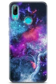 Huawei P Smart 2019 Uyumlu Kılıf Opus 04 Galaksi Wallpaper Silikon Kılıf Neon - 1