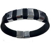 Metalik Bileklik Serisi Gerçek Deri - 2