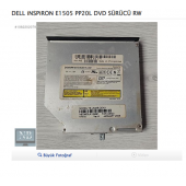 DELL iNSPiRON E1505 PP20L DVD SÜRÜCÜ RW - 1