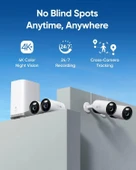 eufy Security eufyCam E330 4 Kamera Kiti, 4K Dış Mekan Güvenlik Kamerası - 3
