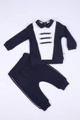 Babyhola Erkek Bebek Çocuk Uzun Kollu Alt Üst Takım 2'li 2391 - 1