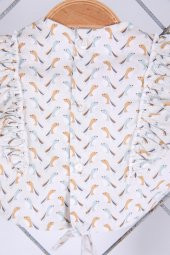Babyhola Kız Bebek Çocuk Bluz Pantolon Alt Üst Salaş Takım 2'li 21020 - 6
