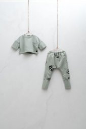 Moinoi Kısa Sweat Bebek Alt Üst Takım 50031 - 2