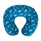 Sevibebe Anne Bebek Minderi Emzirme Yastığı Emzirme Örtüsü 3lü Set Tüy Desen 75-91 - 4