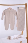 Babyhola Organik %100 Triko Kız Erkek Bebek Yenidoğan Tulum Takım 5'li Kutulu Set 0-3 ay Hediyelik Hastane Çıkışı 5910 - 10
